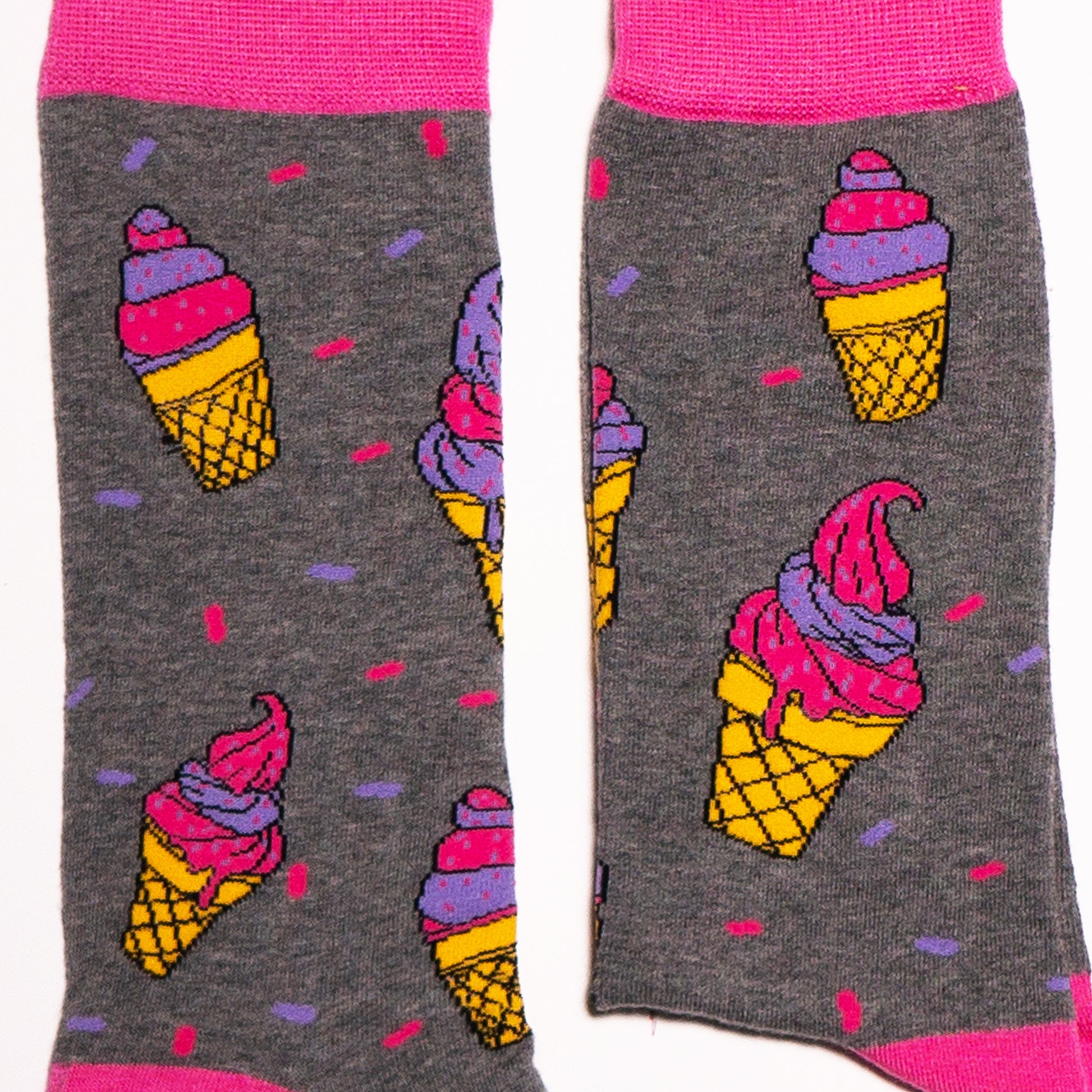 Ice cream sundae quality bamboo socks