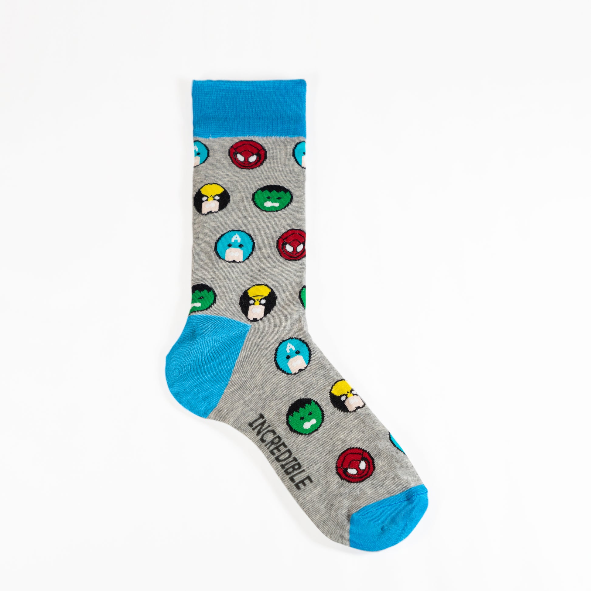 superhero bamboo sock